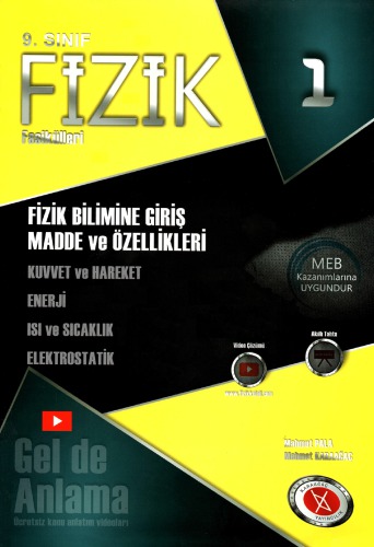 Karaağaç 9. Sınıf Fasikül 1.1 Fizik Bilimine Giriş 2018-19