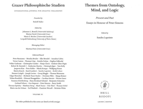 Themes from Ontology, Mind, and Logic