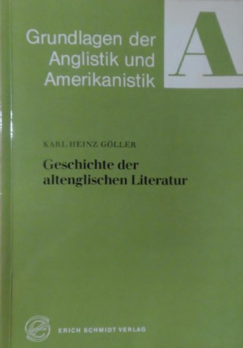 Geschichte der altenglischen Literatur
