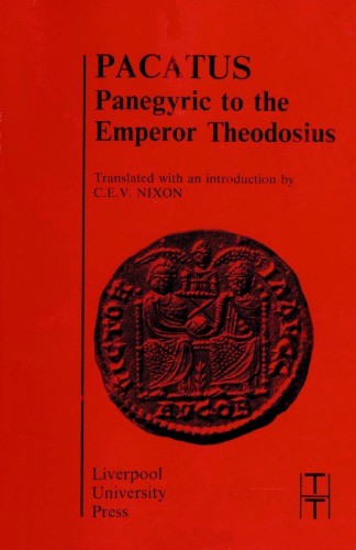 Panegyric to the Emperor Theodosius