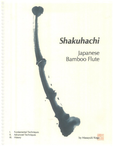 Shakuhachi  making, tuning, playing, bore diagrams
