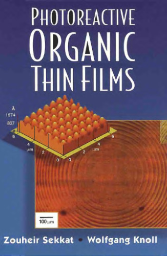 Photoreactive organic thin films