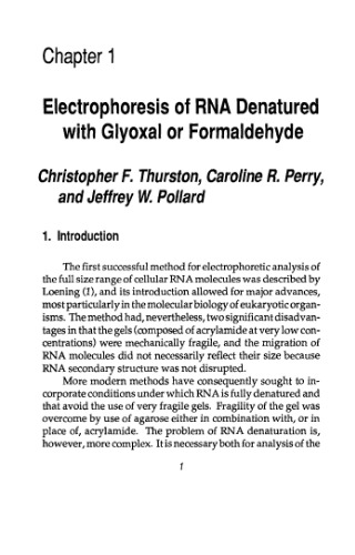 New Nucleic Acid Techniques