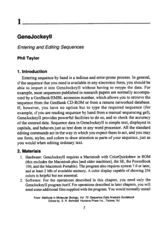 Sequence Data Analysis Guidebook