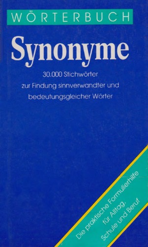 Wörterbuch der Synonyme