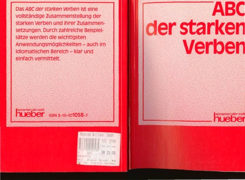 ABC der starken Verben