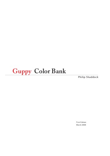 Guppy Color Bank