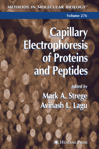 Capillary Electrophoresis of Proteins and Peptides