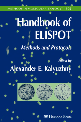 Handbook of ELISPOT: Methods and Protocols