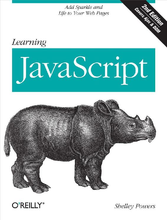 Learning JavaScript, 2nd Edition