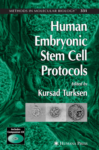 Human Embryonic Stem Cell Protocols