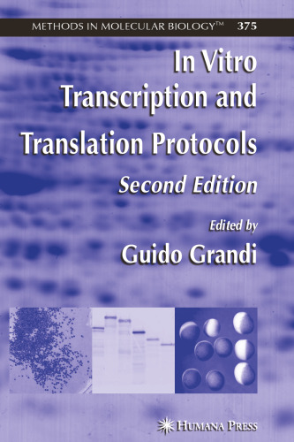 In Vitro Transcription and Translation Protocols