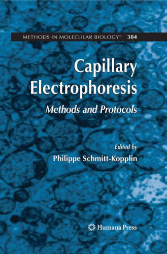 Capillary Electrophoresis: Methods and Protocols