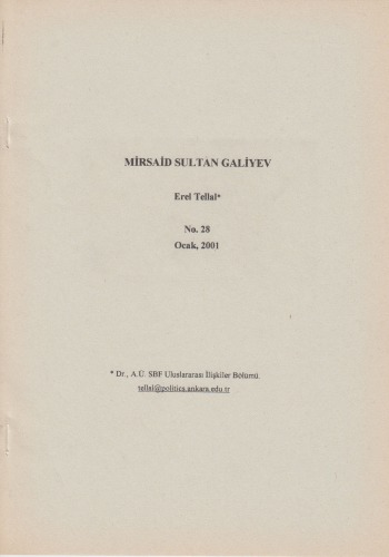 Mirsaid Sultan Galiyev