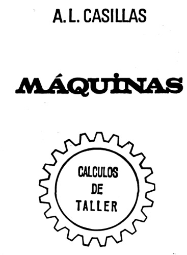 Máquinas - Cálculos de Taller