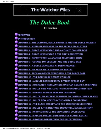 The Dulce Book