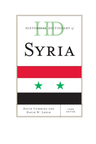 Historical Dictionary of Syria