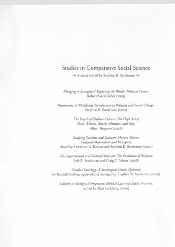 Conflict Sociology: A Sociological Classic Updated