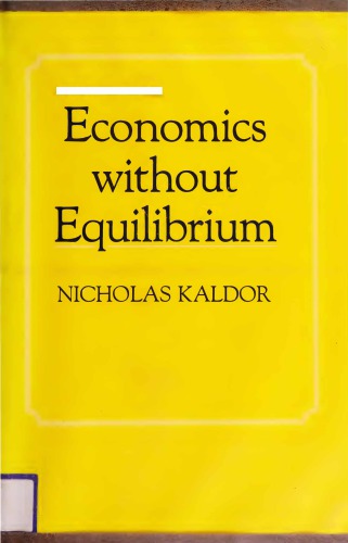 Economics without Equilibrium