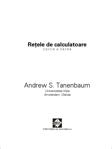 Rețele de calculatoare