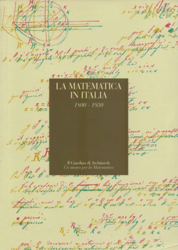 La matematica in Italia 1800-1950