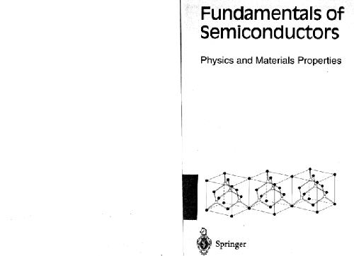 Fundamentals of Semiconductors: Physics and Materials Properties