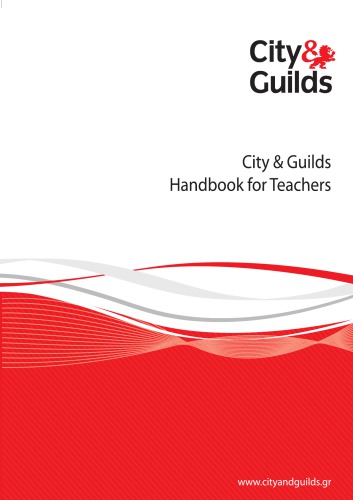 City & Guilds ESOL Handbook for Teachers