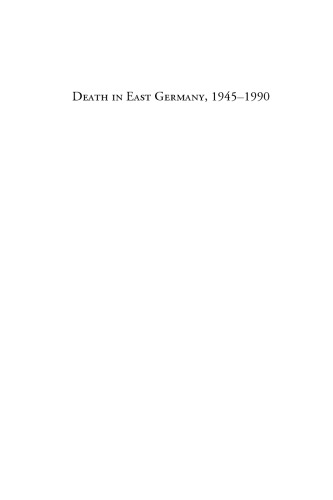 Death in East Germany, 1945-1990