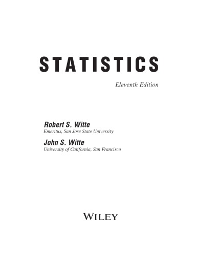 Statistics