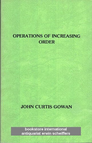 Operations of Increasing Order