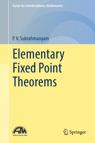 Elementary fixed point theorems.