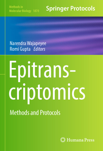 Epitranscriptomics: Methods and Protocols