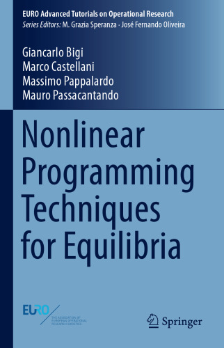 Nonlinear Programming Techniques for Equilibria
