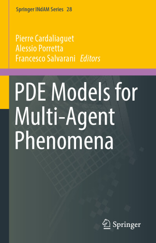 PDE Models for Multi-Agent Phenomena
