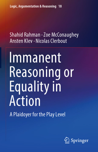 Immanent Reasoning or Equality in Action: A Plaidoyer for the Play Level
