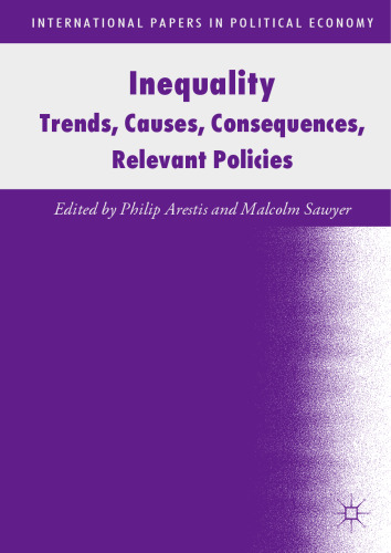 Inequality: Trends, Causes, Consequences, Relevant Policies