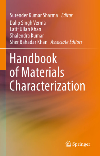 Handbook of Materials Characterization