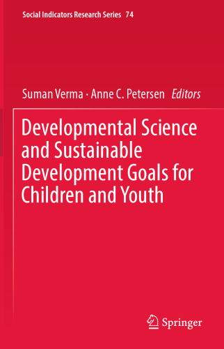 Developmental Science and Sustainable Development Goals for Children and Youth