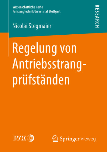 Regelung von Antriebsstrangprüfständen