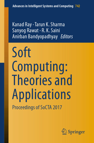 Soft Computing: Theories and Applications: Proceedings of SoCTA 2017