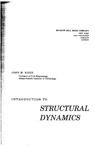 Introduction to Structural Dynamics