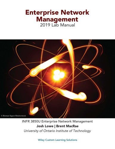 Enterprise Network Management 2019 Lab Manual