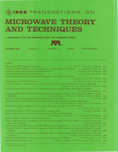IEEE MTT-V042-I10 (1994-10)