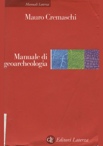 Manuale di geoarcheologia