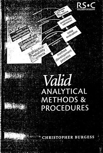 Valid Analytical Methods and Procedures