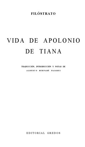 Vida de Apolonio de Tiana