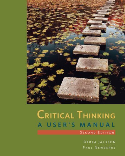 Critical Thinking: A User’s Manual
