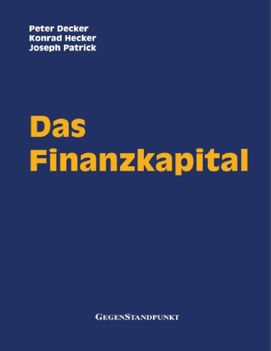 Das Finanzkapital