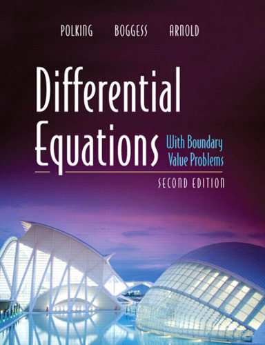 Differential equations with boundary value problems