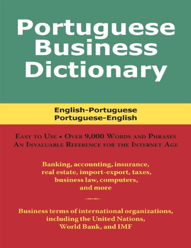 Portuguese Business Dictionary